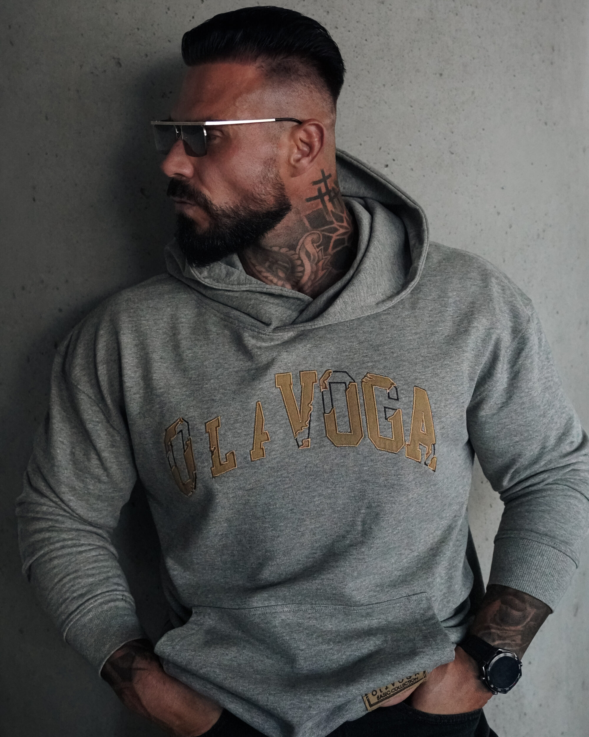 Bluza męska FLYTION 2026 Szara