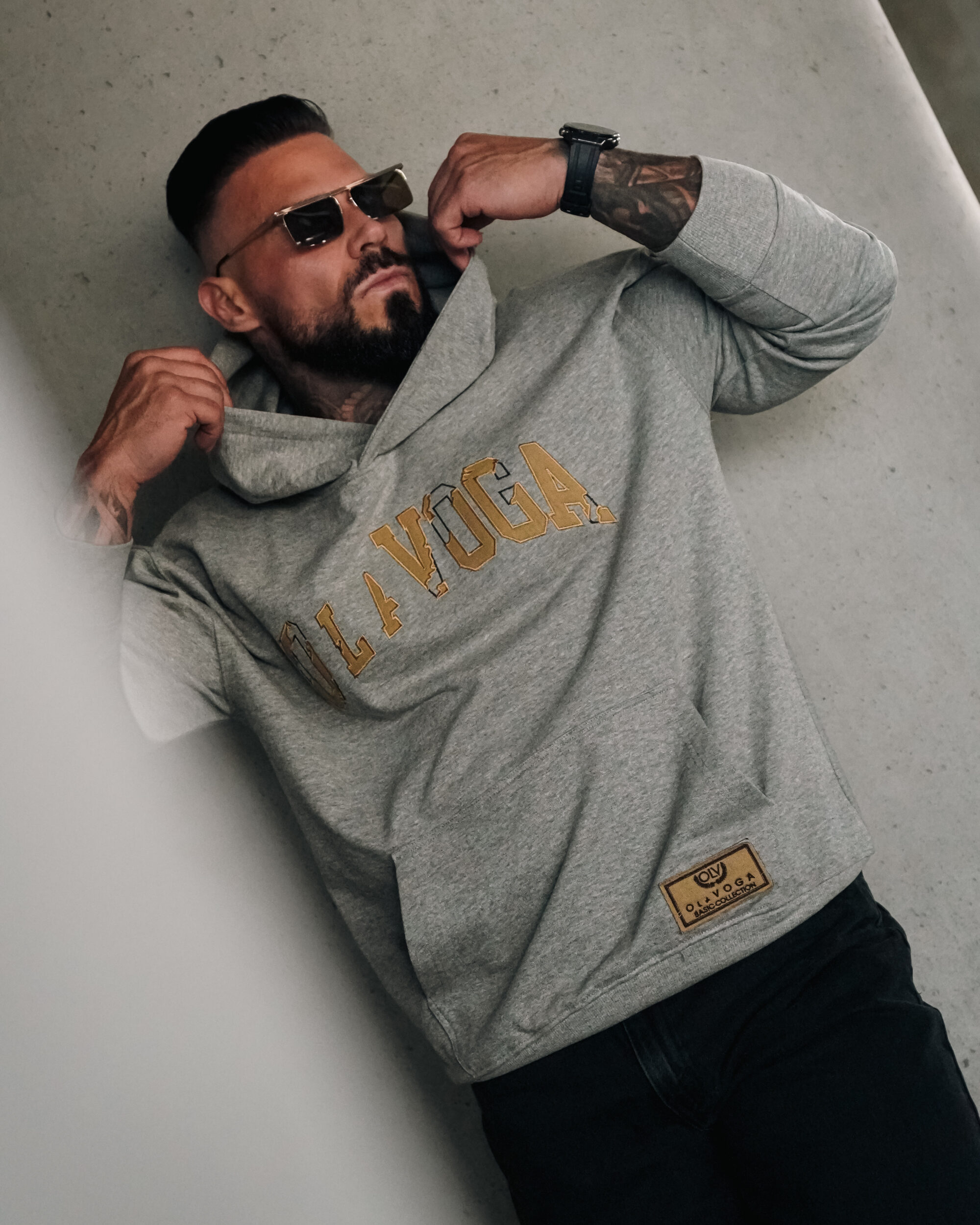 Bluza męska FLYTION 2026 Szara