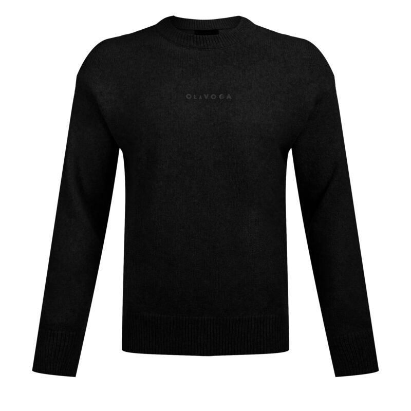 CAIRO black Sweter męski CAIRO 2026 Czarny