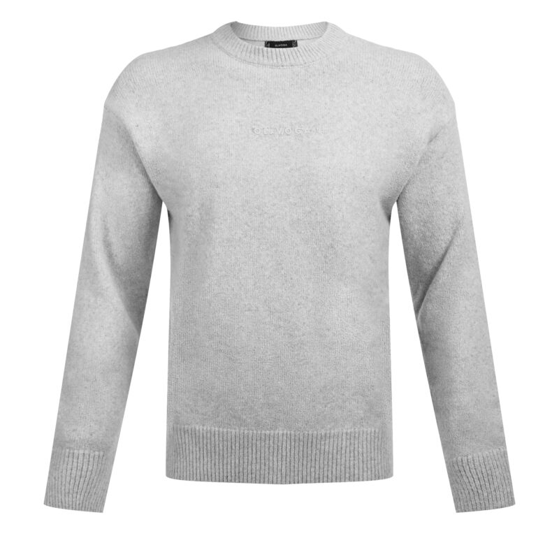 CAIRO grey Sweter męski CAIRO 2026 Szary