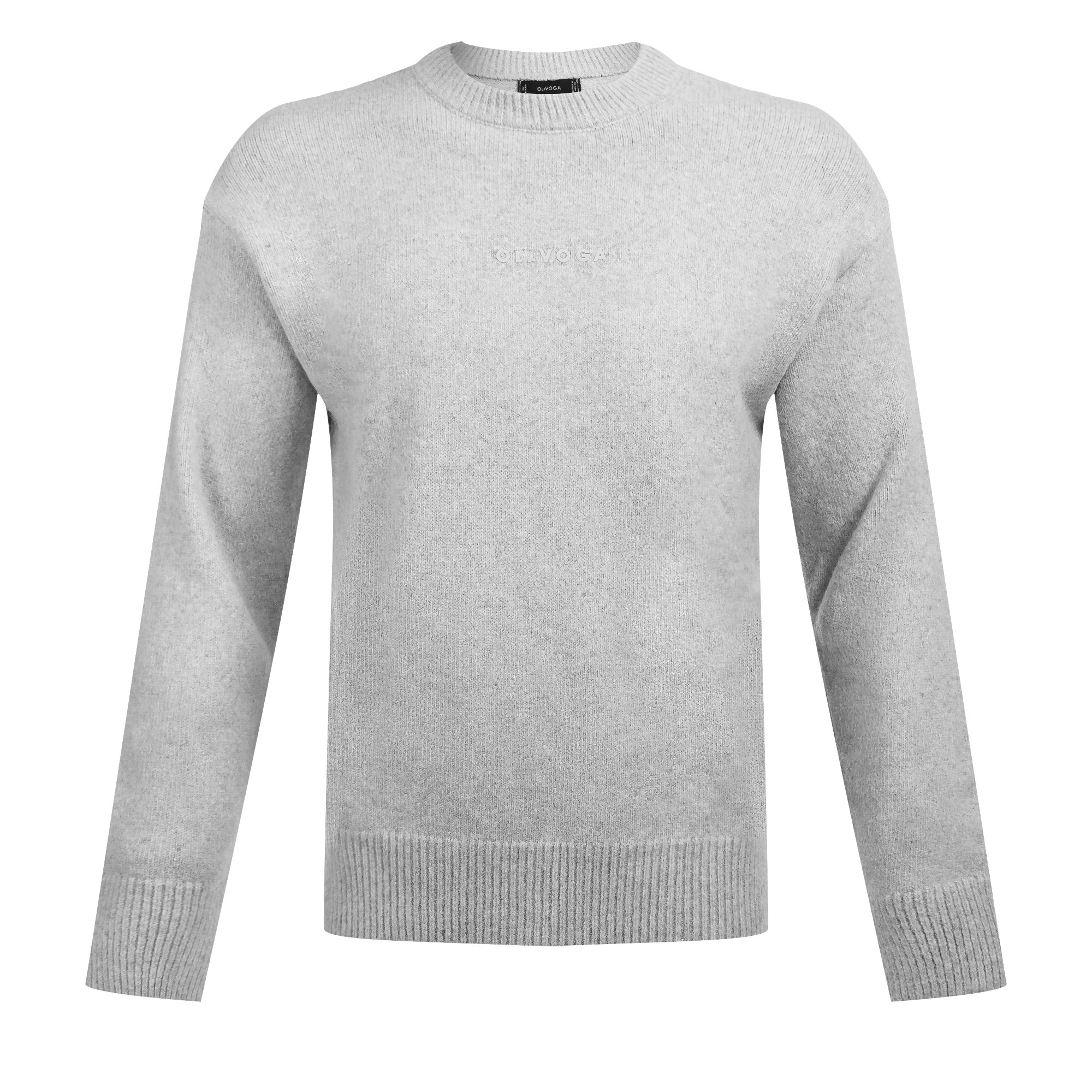 CAIRO grey Sweter męski CAIRO 2026 Szary