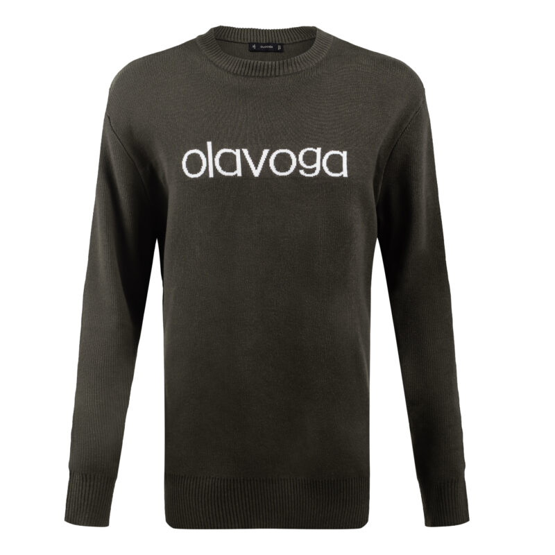 SALO khaki Sweter męski SALO 2026 Khaki