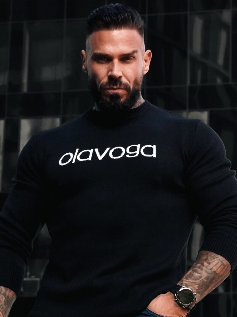 Sweter męski SALO 2026 Czarny