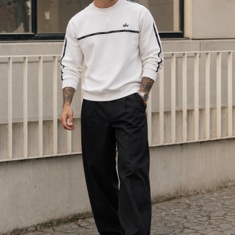 bluza ENUOR 518 Bluza męska ENUOR 2026 Ecru