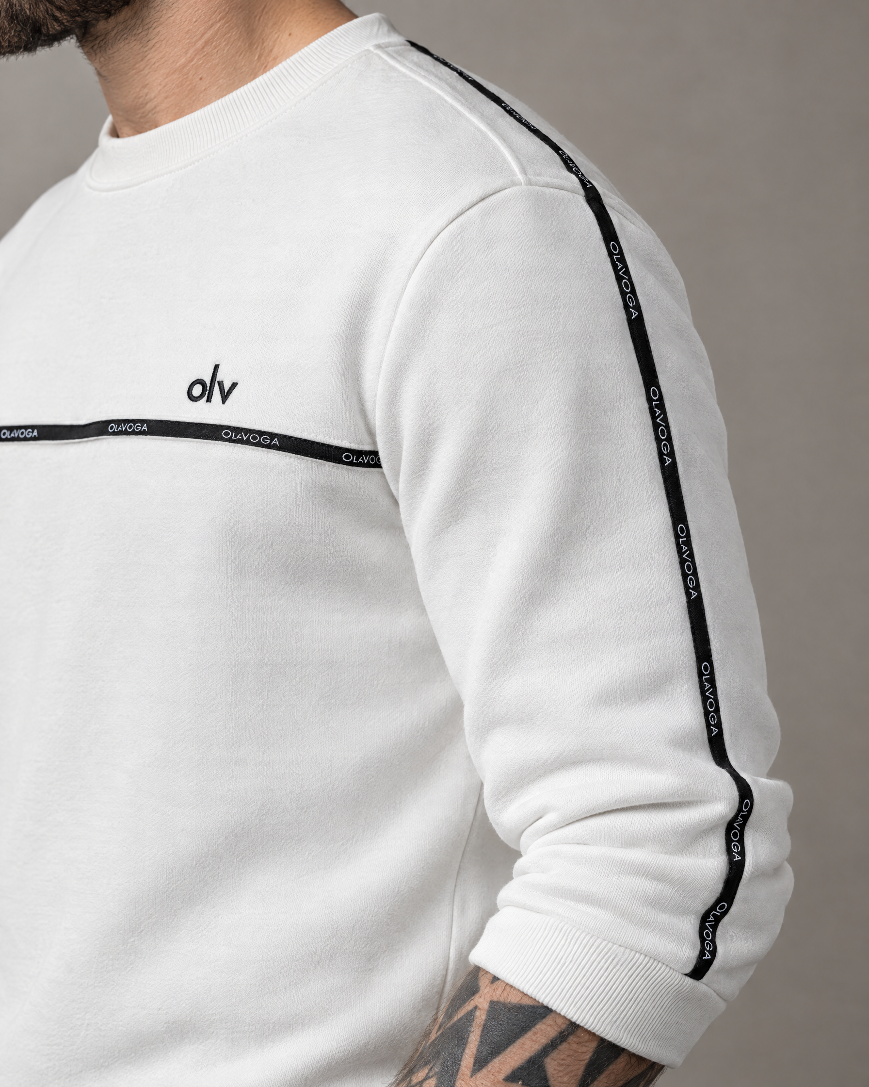 bluza ENUOR 522 Bluza męska ENUOR 2026 Ecru