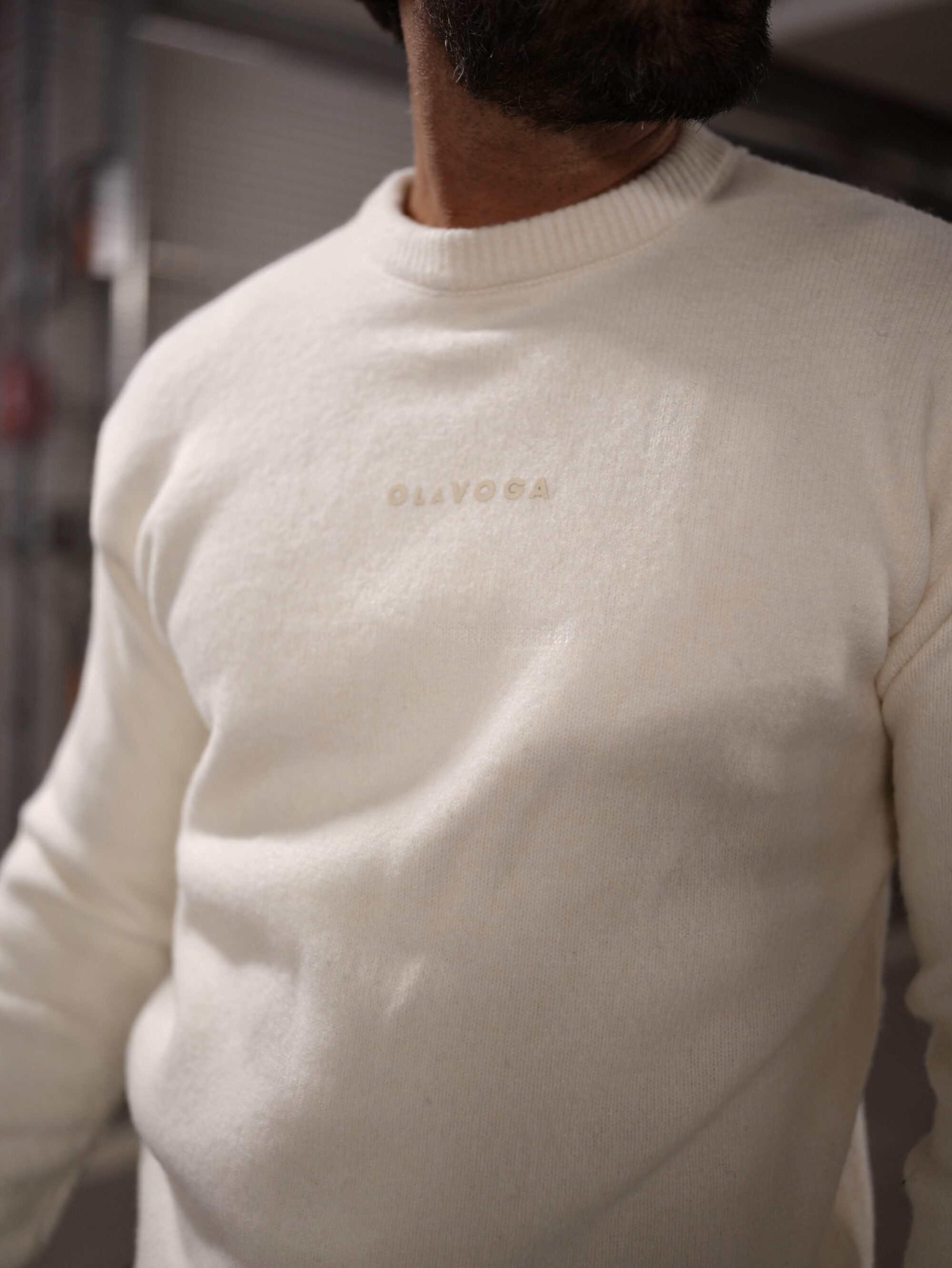 Sweter męski CAIRO 2026 Ecru