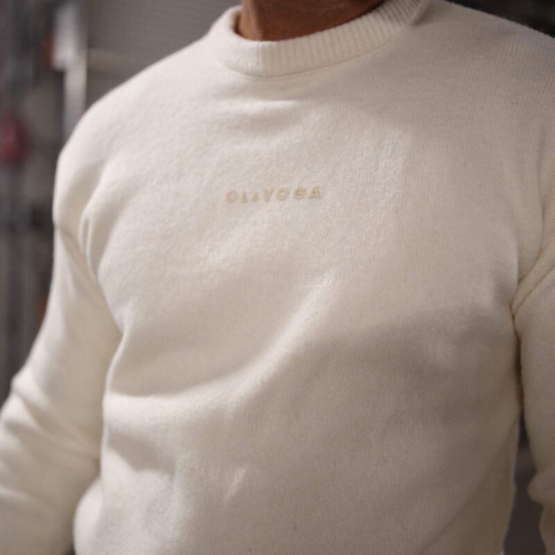 Sweter męski CAIRO 2026 Ecru