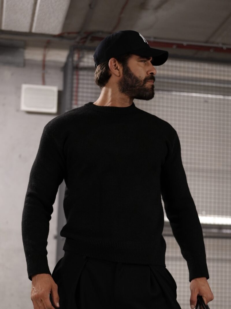 Sweter męski CAIRO 2026 Czarny