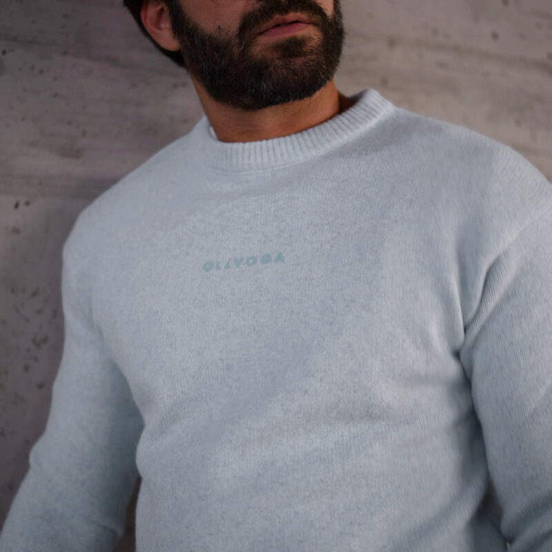 Sweter męski CAIRO 2026 Niebieski